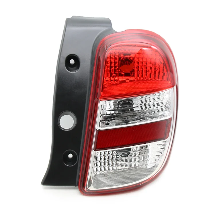 Qirun tail light rear fog lamp brake turn signal assembly cover for nissan march micra 2010-17 |