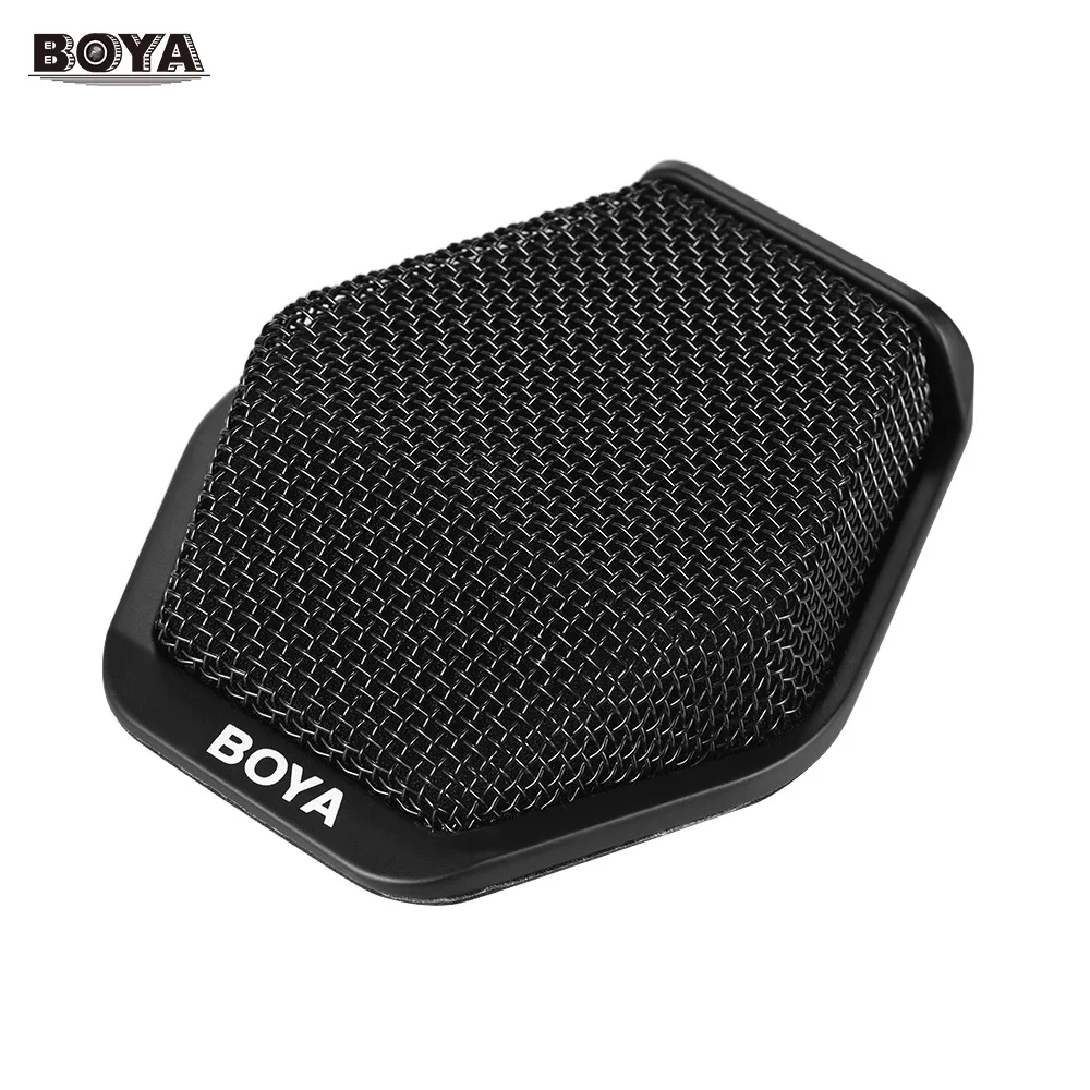 

BOYA BY-MC2 Super-cardioid Condenser Conference Microphone with 3.5mm Audio Jack & 5V USB Interface for Conference Room