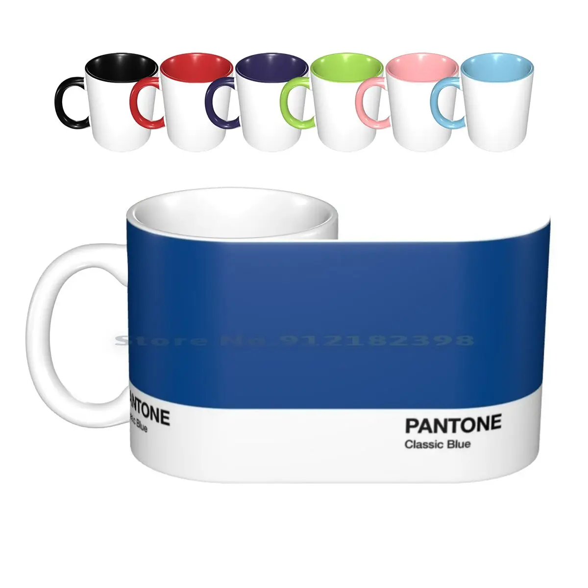 

Pantone Colour Classic Blue. Colour Of The Year 2020. Ceramic Mugs Coffee Cups Milk Tea Mug Pantone Pink Graphic Design Colour