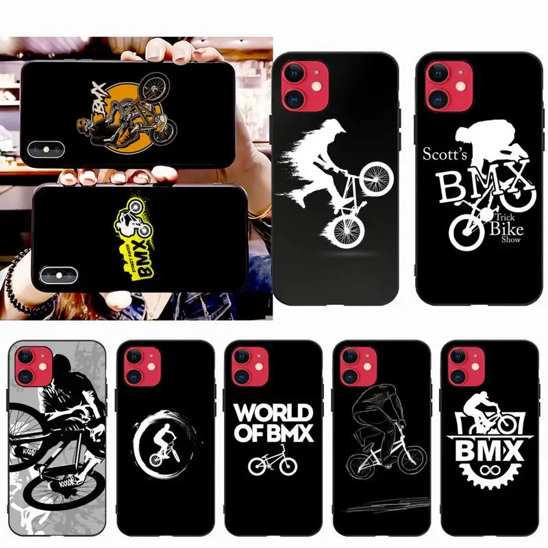 Чехол для телефона HPCHCJHM с принтом BMX Bike Extreme Sport DIY чехол iPhone 11 pro XS MAX 8 7 6 6S Plus X 5S SE 2020