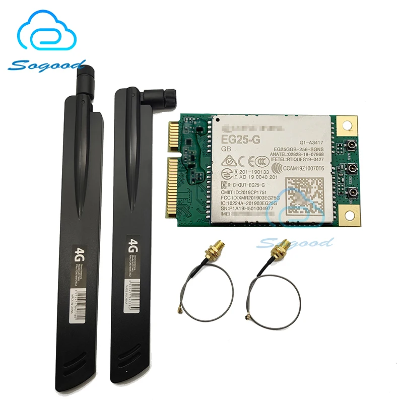 EG25 G мини Pcie с гнезда sim карты 4G FDD LTE/TDD LTD CAT4 модуль глобальная лента для EC25 серии 100%