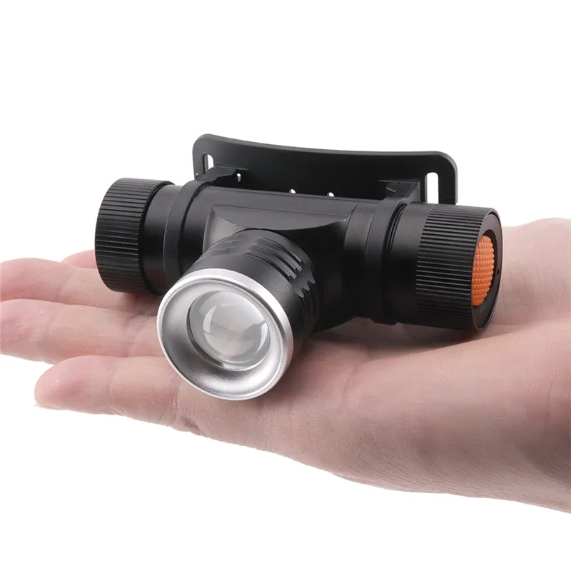 

Mini 1000 LM USB Headlight Flashlight 5V T6 IPX5 LED Strong Light Zoom Headlight Waterproof Rechargeable Outdoor Headlight