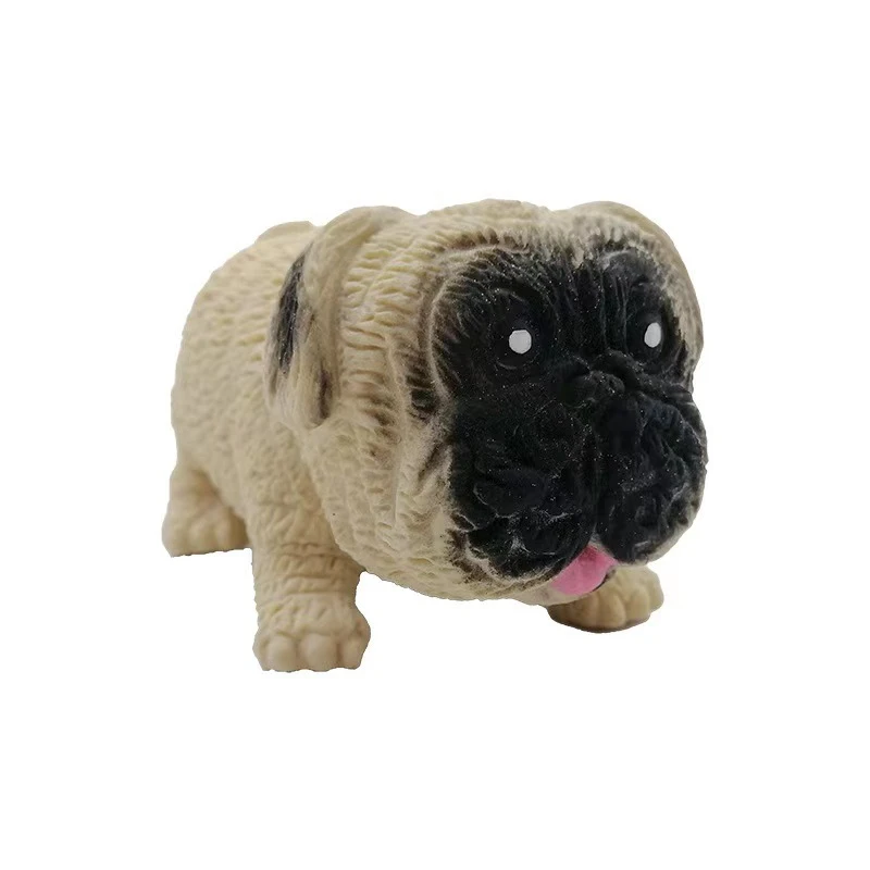 

Creative Lala Pug Decompression Toys Pinch Le Pai Dog Sand Elastic Stretch Deformation Anti Stress Vent Toy Novelty Toy Gift