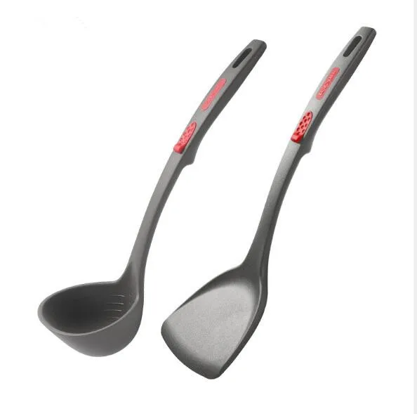 2 шт./лот силиконовые инструменты для выпечки еды Лопата кухонная ложка супа