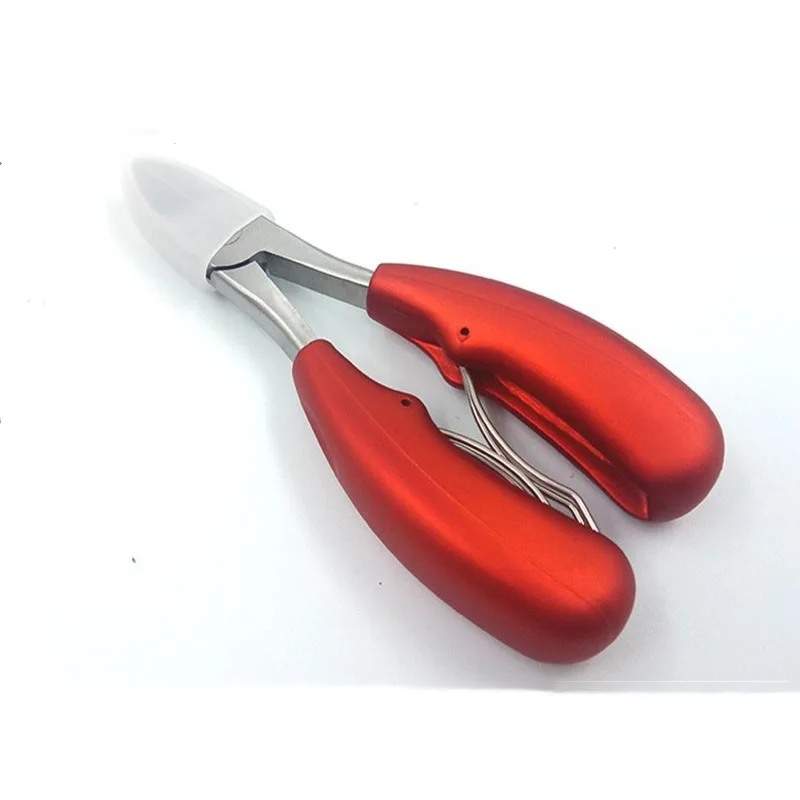 Новые Красивые острые изогнутые ножницы для удаления пароникья маникюрные