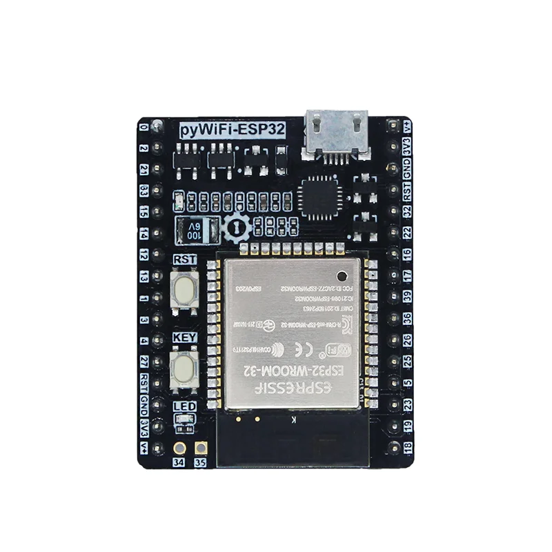 Py WiFi- ESP32 Micro- Python IoT Wi-Fi обучающая макетная плата совместимая с Pyboard | Строительство
