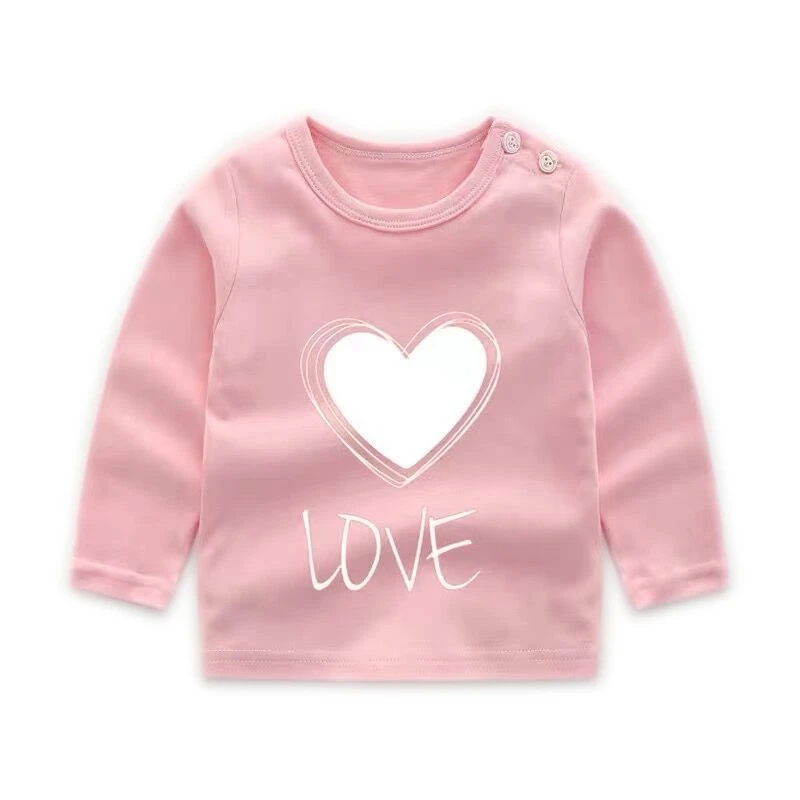 Детская модная футболка для мальчиков и девочек футболки из хлопка с длинными