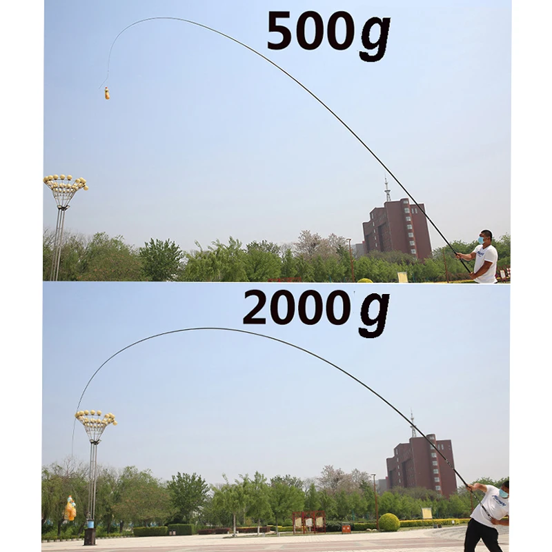 Телескопическая удочка из высокоуглеродистой стали сверхтвердая Ультралегкая