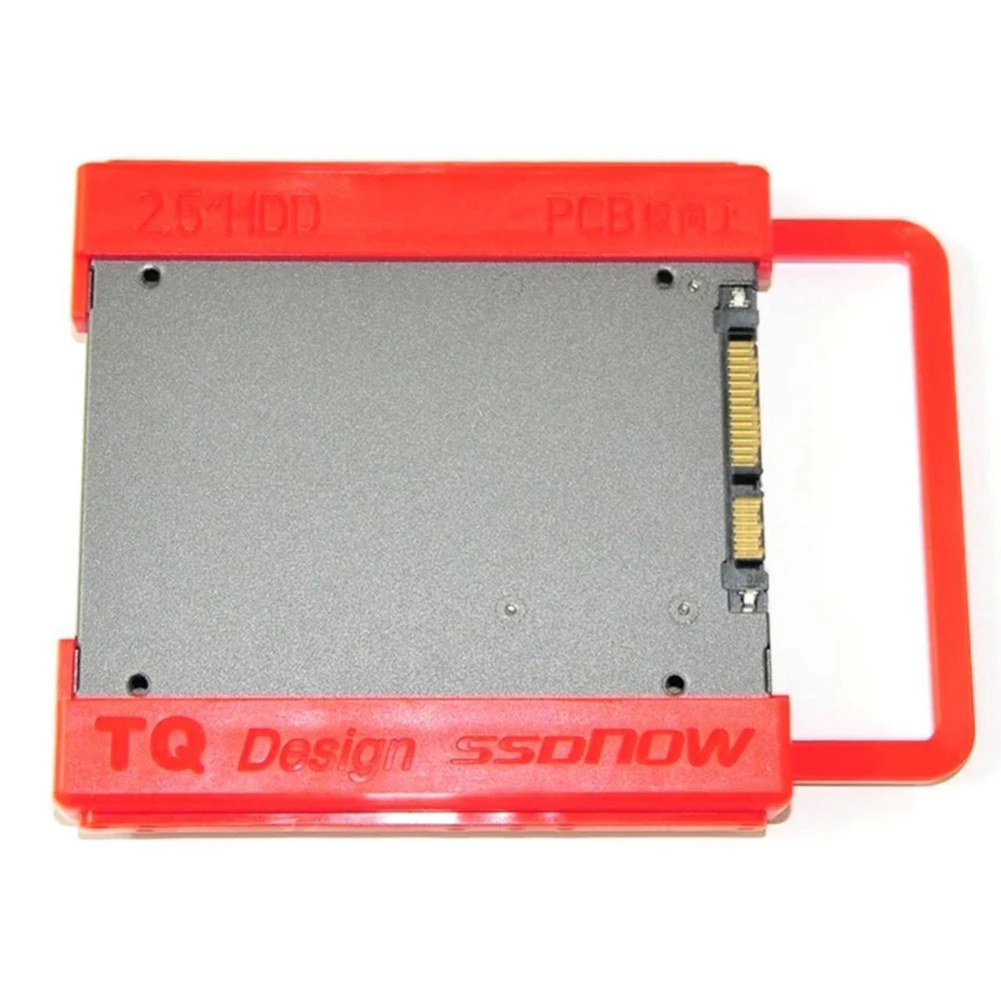 Harddisk Holder 2.5 to 3.5 Inch SSD HDD Hard Disk Mounting Adapter Bracket Dock Plastics For Notebook PC | Электроника
