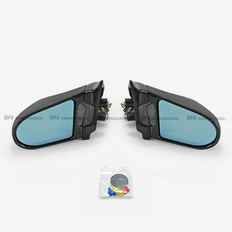 

Зеркало заднего вида углеродное волокно для Nissan 200sx Silvia S14 Zenki S14A Kouki Aero (правый руль автомобиля)