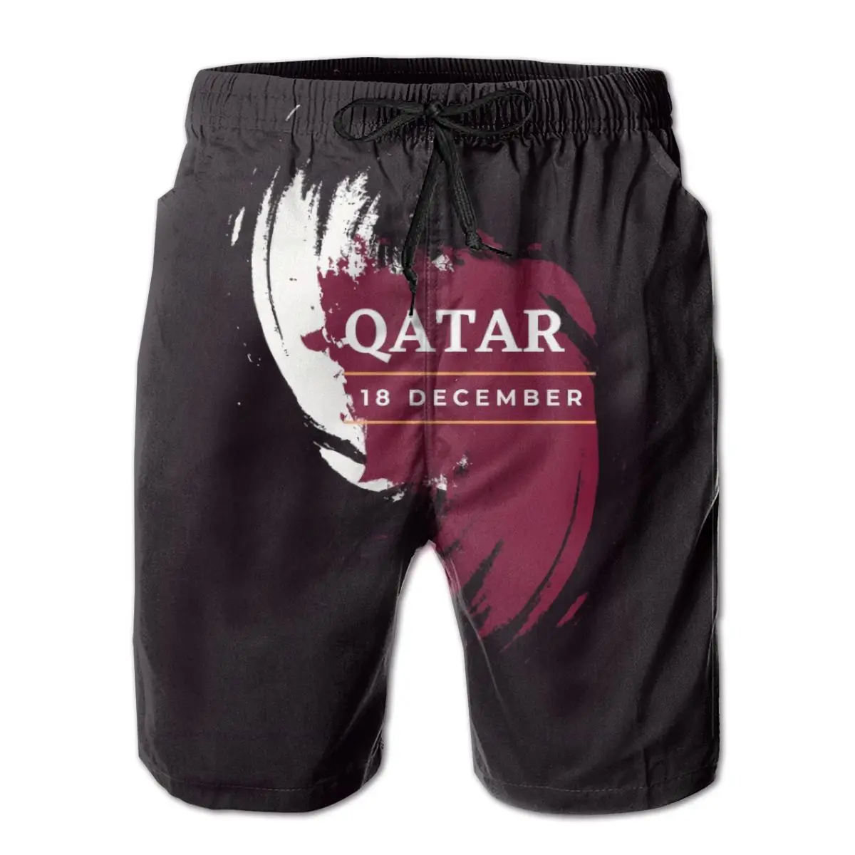 

Пляжные Гавайские брюки R333, дышащие, быстросохнущие, повседневные, спортивные, на день образования Катара