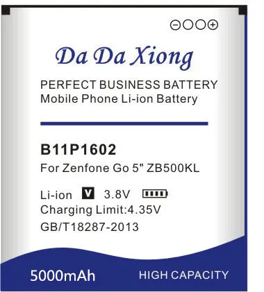 Аккумулятор B11P1602 для ASUS Zenfone Go 5 &quotZB500KL X00AD X00ADC X00ADA 5000 мАч аккумулятор телефона +