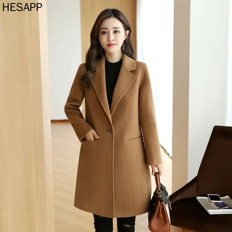 

Hesapp Wool Student Jacket, New fall/Winter, 2021 Wool Female Student Jacket