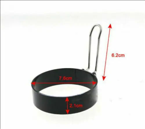 1 шт. Нержавеющая сталь форма для жарки яиц в виде веселого перевернутого блинов