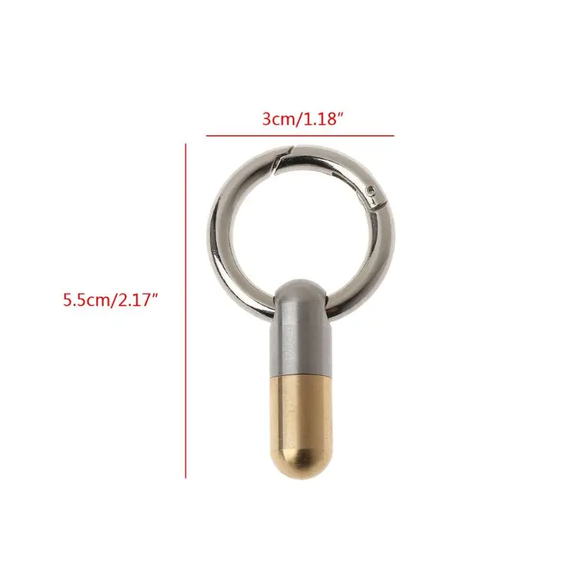 1 шт. резак из нержавеющей стали для разбоя острый капсульный брелок крошечный