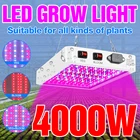 4000W 5000W 220V Освещение в помещении завод лампа Grow Light Lampara светодиодный Панель гидропоники светодиодный Цветок рассада лампа парниковый Bombilla