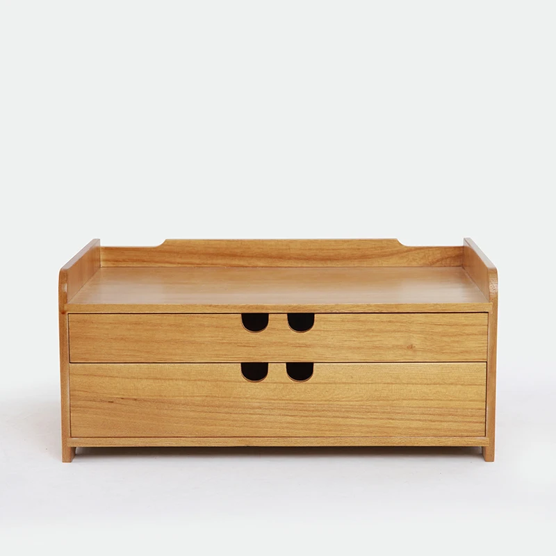 

Free Shipping Wooden Tool Desk Storage Case Drawer Debris Cosmetic Box Jewelry Retro Style Office Creative Home Toolcase