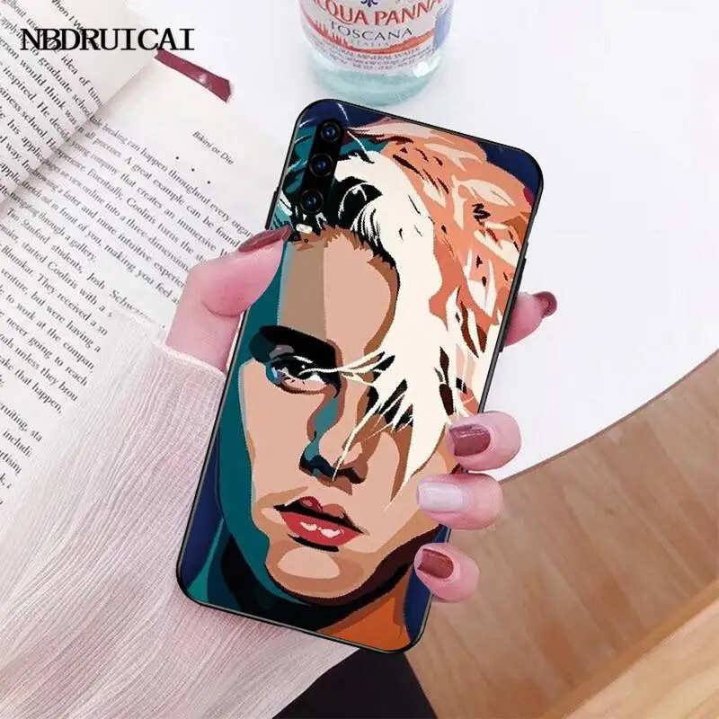 

PENGHUWAN Brand Drew House Justin Bieber Phone Case for Huawei P30 P20 P10 P9 P8 Mate 20 10 Pro Lite