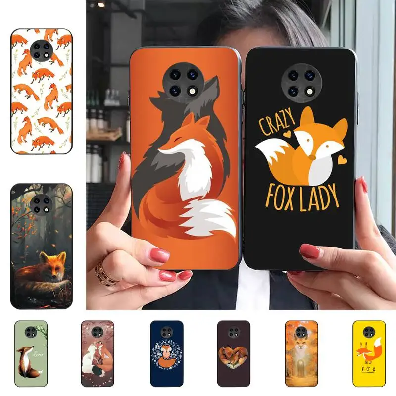 

Anime Funny Foxs Lovely Cute Phone Case For Redmi 9 5 S2 K30pro Silicone Fundas for Redmi 8 7 7A note 5 5A