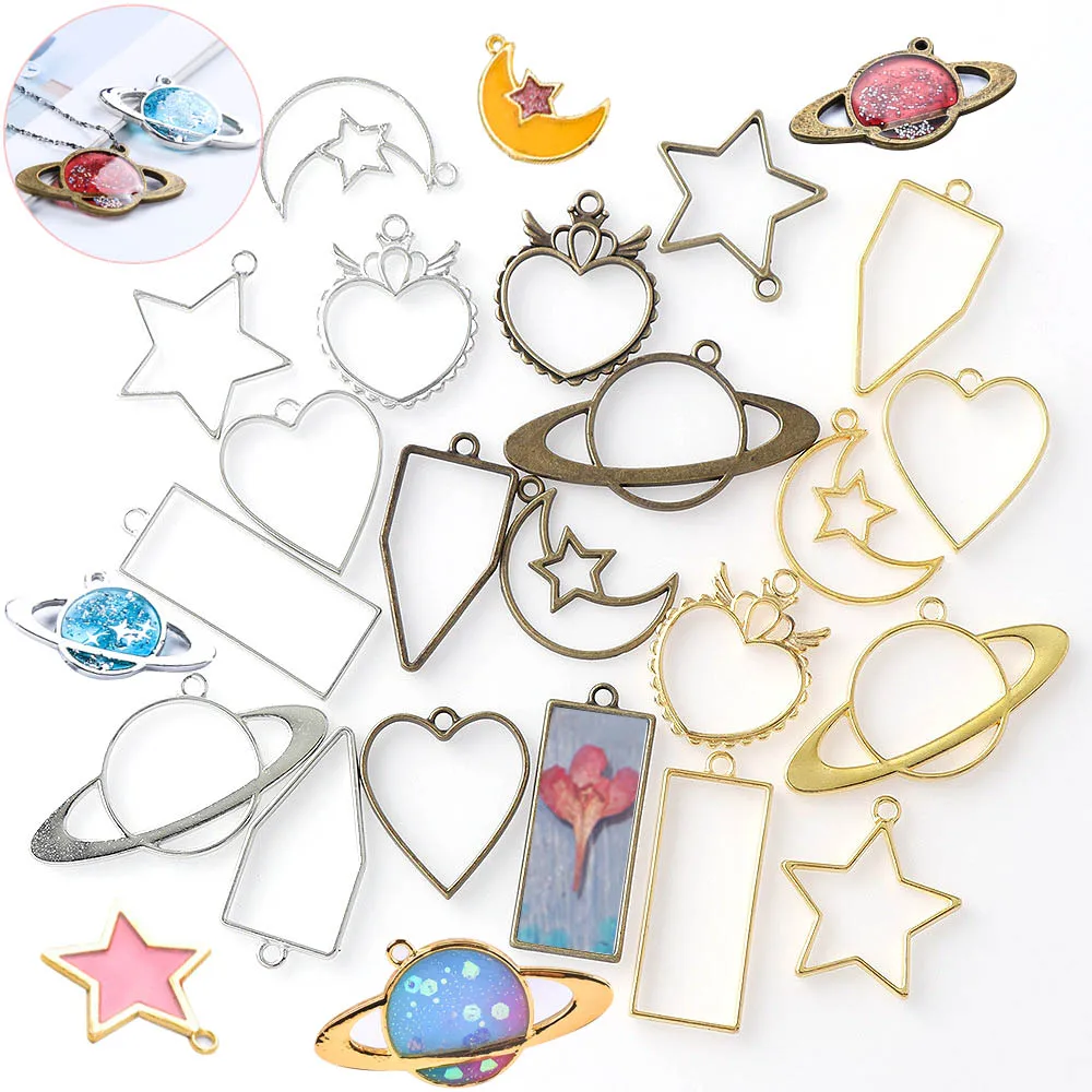 Полый держатель для украшений сделай сам металлический каркас с изображением