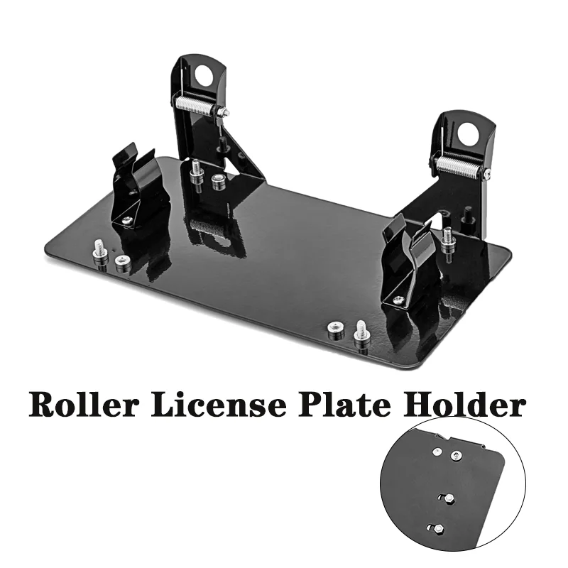 

Universal Flip-Up Roller Fairlead Mounted License Plate HolderFit 10" Winch Roller Fairlead Anti-rust Corrosion UTV Accessories