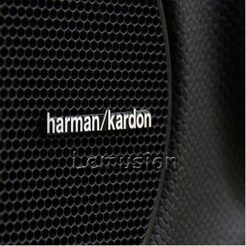 10 шт. автостайлинг Аудио наклейки Harman/Kardon для Mercedes Benz A B C E GL S GLA GLK CLS Class AMG W204 W205 W212