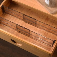 2pcs durable drawer cabinet storage partition divider adjustable diy organizer