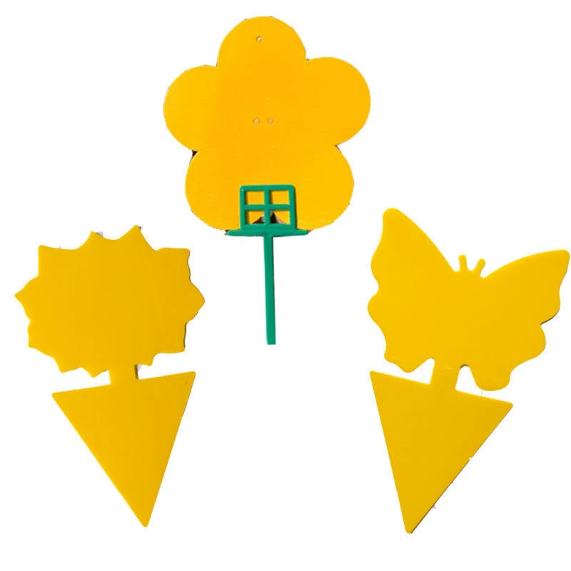 10 шт. двусторонняя клейкая приманка для насекомых москитная ловушка мух прочная