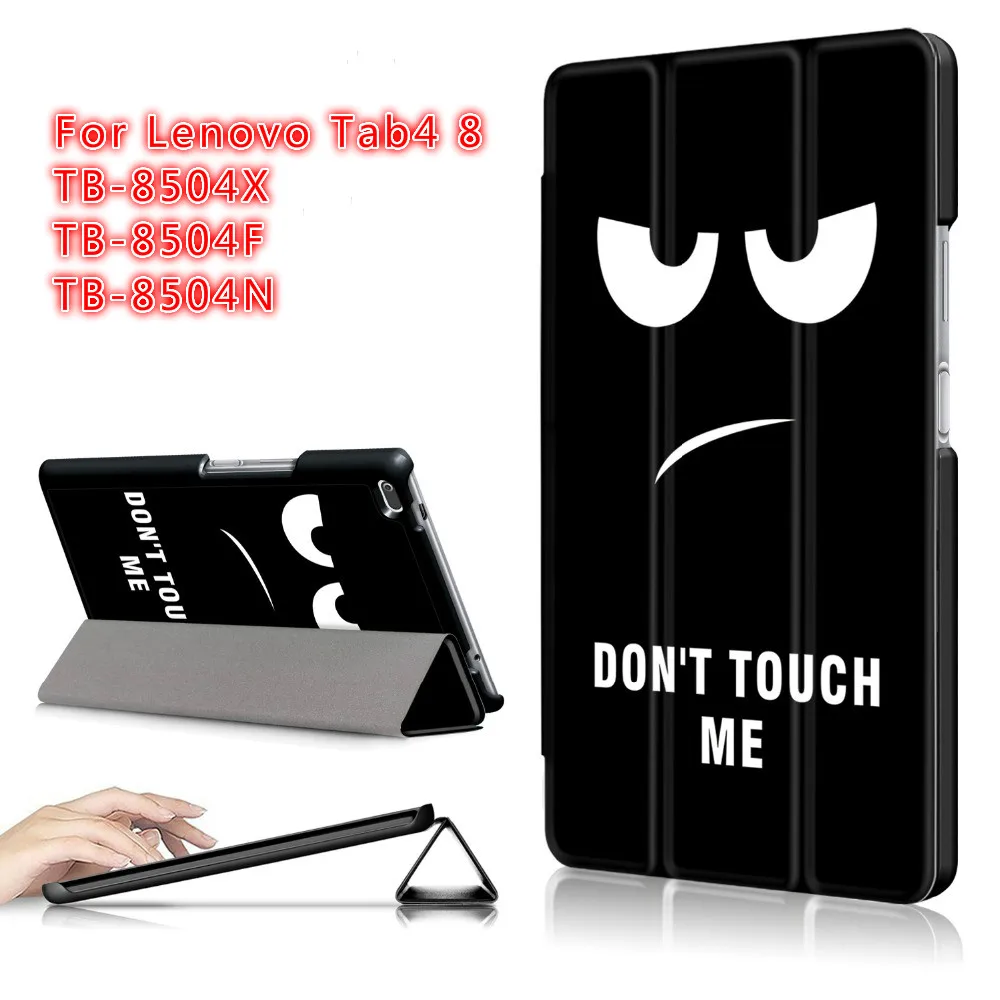 

Case For Lenovo Tab 4 8 8504X 8504F 8504N PU Leather Cover for Lenovo Tab4 8 TB-8504x TB-8504F TB-8504N tablet case Flip Cover