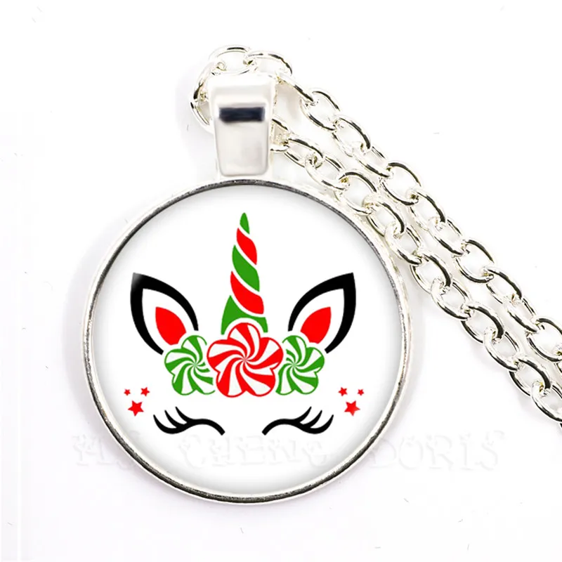 Лошадь Единорог 25 мм стеклянные браслеты с кабошонами цветок и единорог Подвески