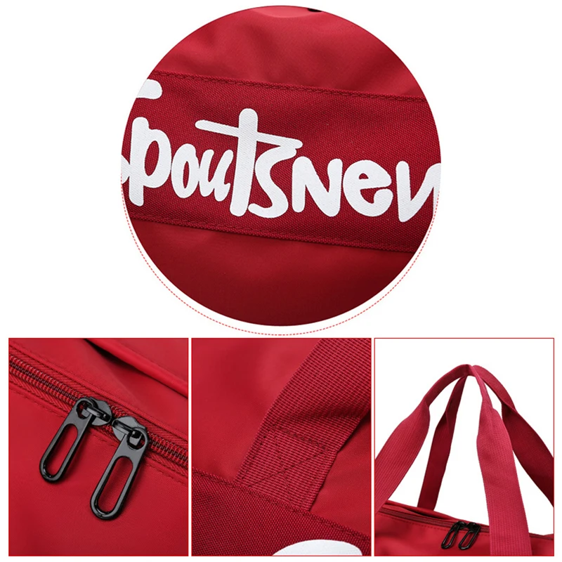 Waterproof Sport Gym Bag With Shoe Compartment Multifunction Dry Wet Separation Fitness Training Yoga Bags For Men Women