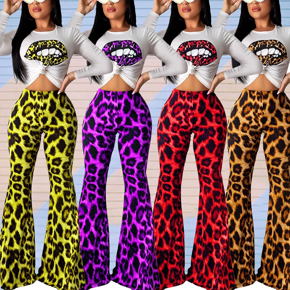 Fadzeco 2019 новая модная одежда с леопардовым принтом осенние африканские комплекты