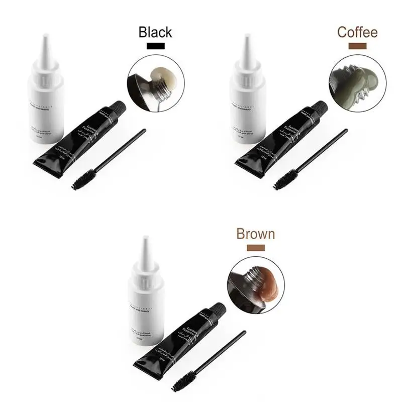 

1 Set Eyebrow Dyeing Cream Long Lasting Waterproof Eyebrow Tint Eyelash Mascara Enhancer Cosmetic Makeup Eye Brow Dye Tools