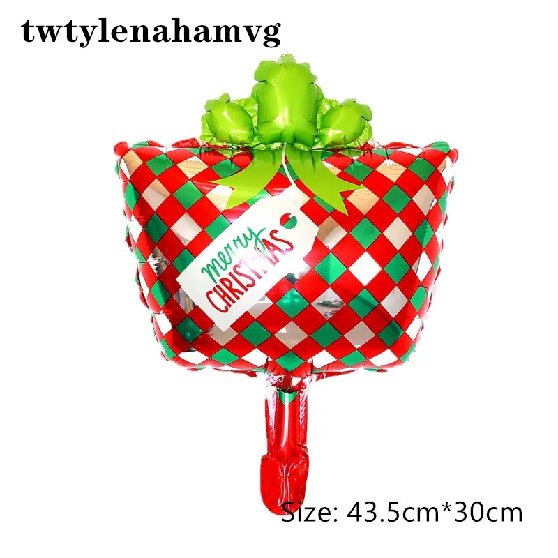 Подарок на новый год детские игрушки рождественские украшения воздушные шары