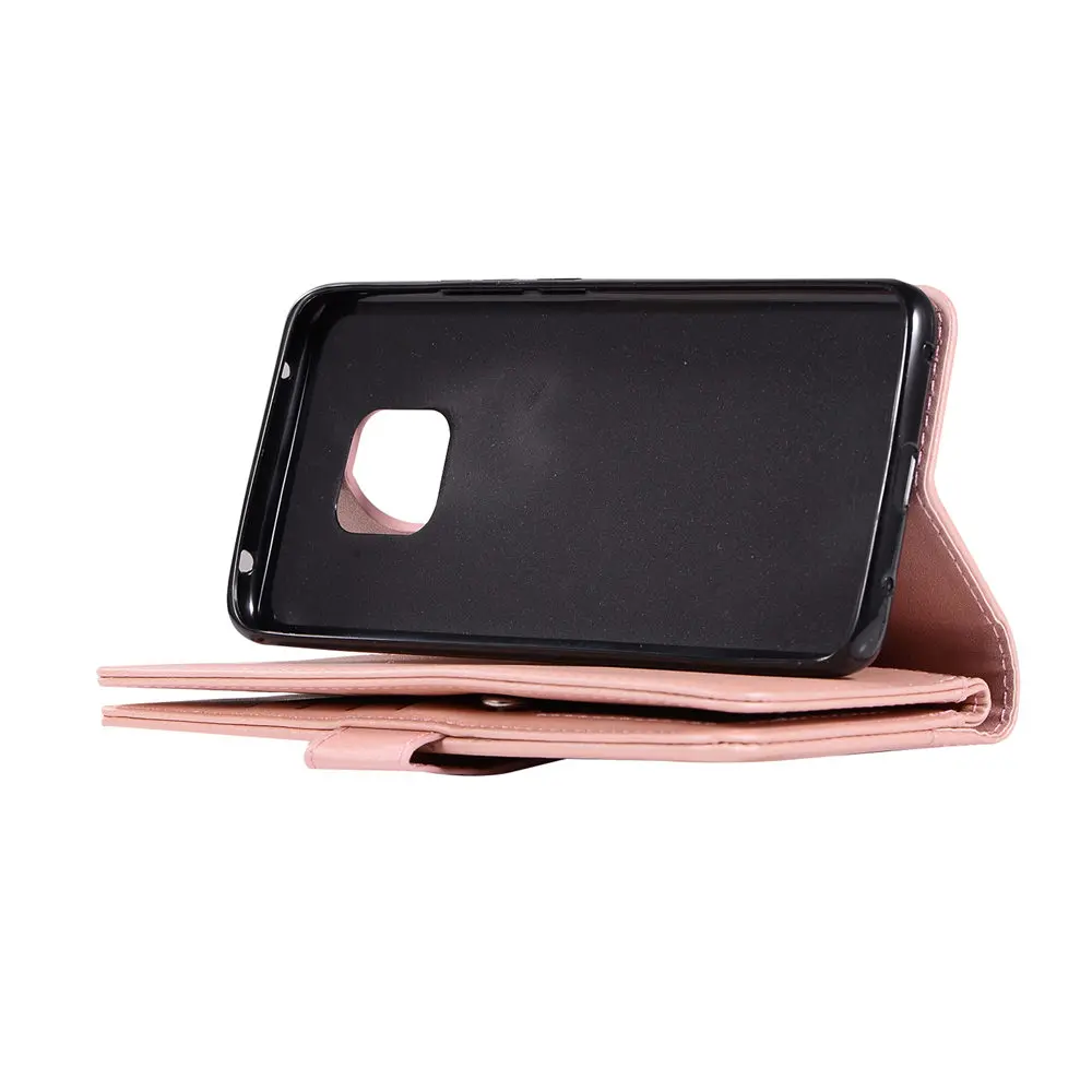 Роскошный блестящий кошелек книжная полка на молнии для huawei P20 P30 Pro mate 10 20 Lite, флип-чехол для телефона с ремешком для карт