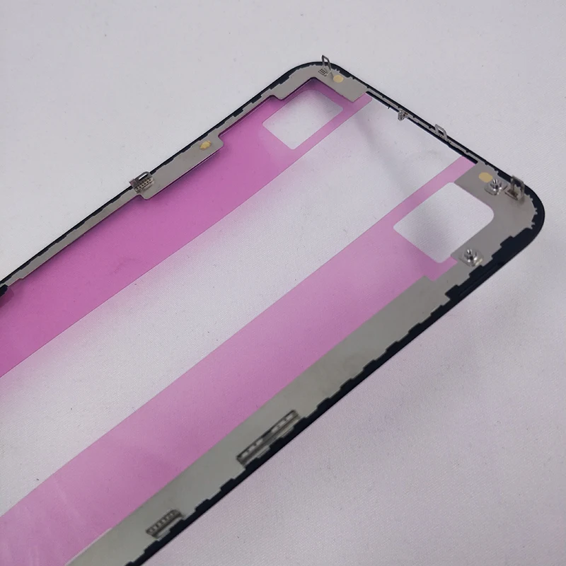 Lcd сенсорный экран передняя рамка средняя Рамка Кронштейн для iPhone X XS MAX с клейким кронштейном Держатель Замена Ремонт