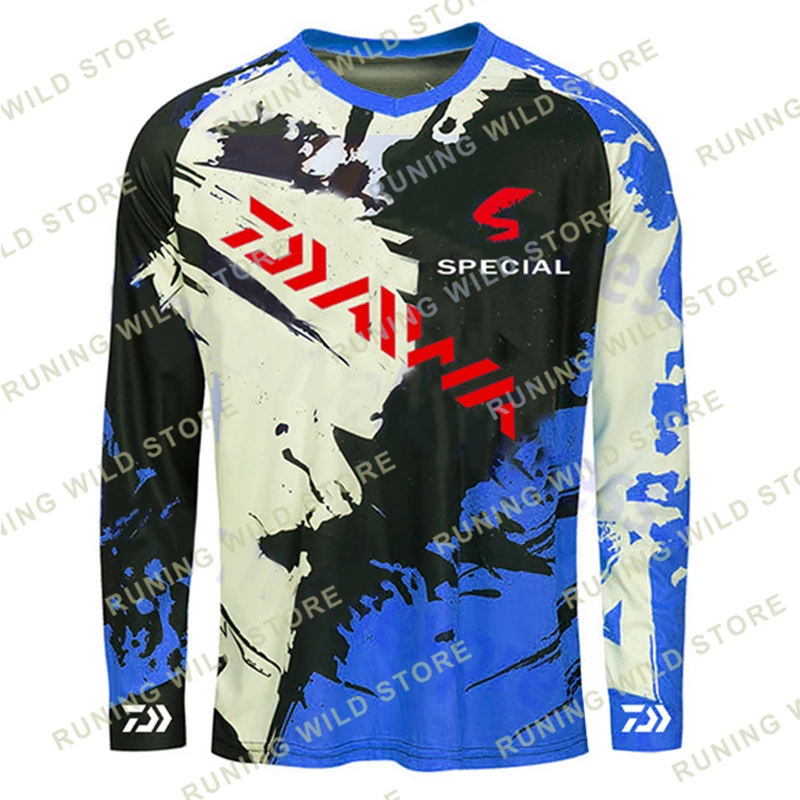 Мужская одежда для рыбалки DAIWA ультратонкая Солнцезащитная дышащая куртка с