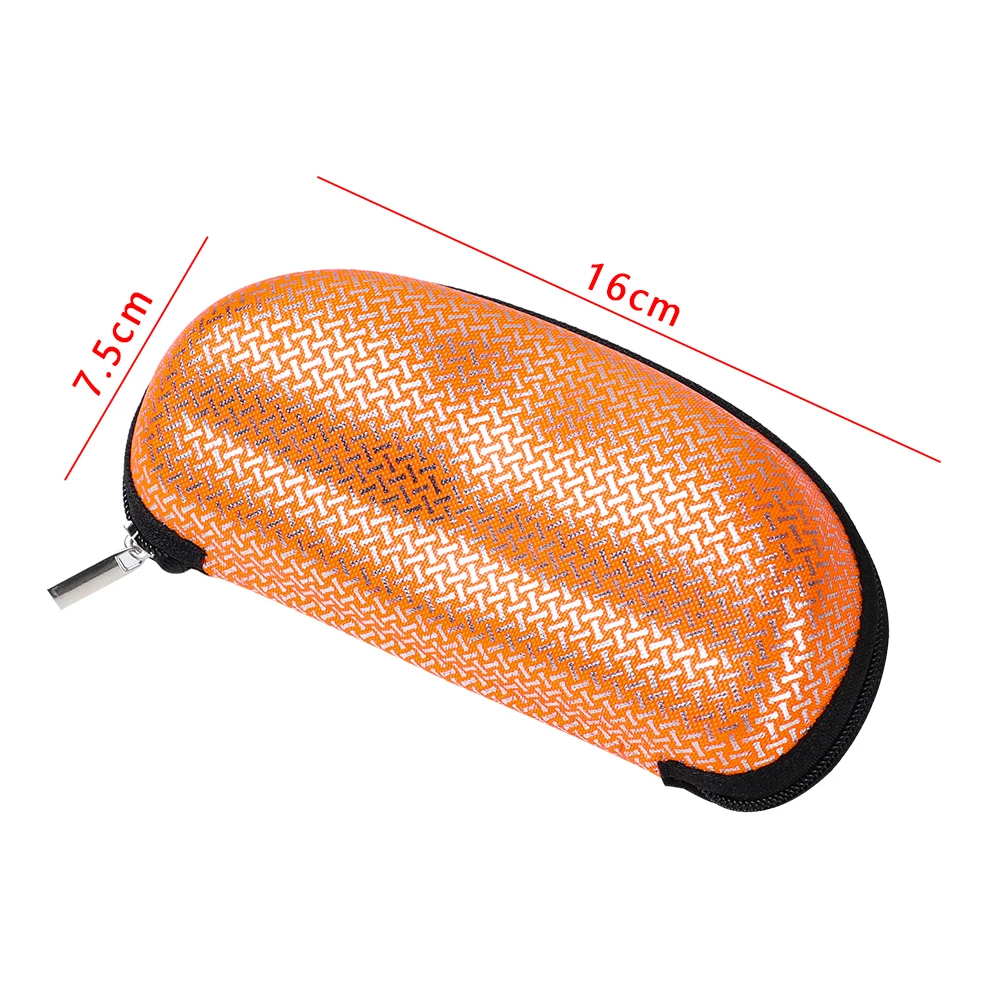 Унисекс EVA Zipper Солнцезащитные очки коробка для очков Маленькая кость Узорчатая