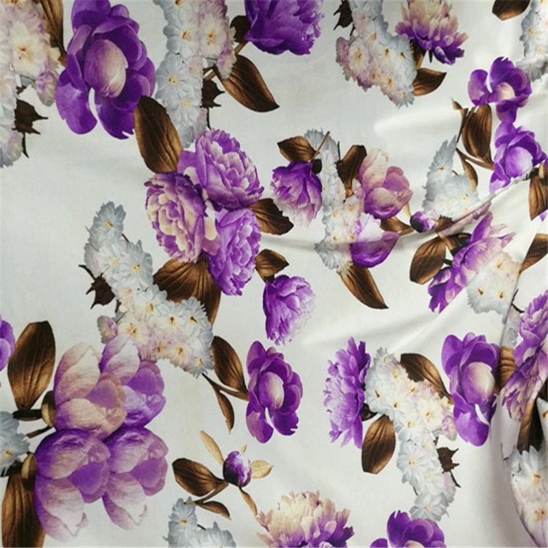 Эластичная ткань с цветочным принтом пиона 2020 высококачественная сделай сам