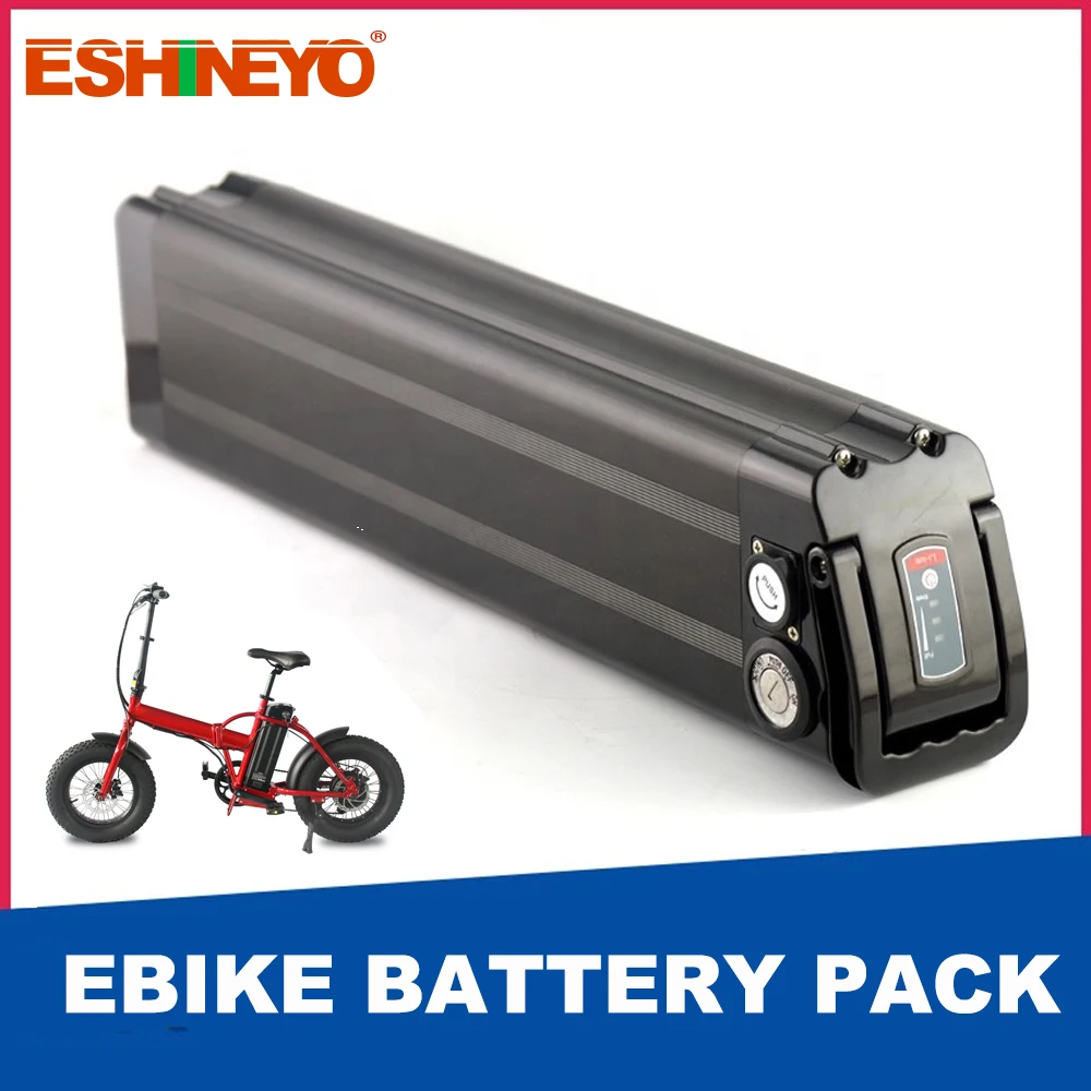 

Silver Fish 36V 20Ah 25Ah Lithium ion Battery Pack 250W 350W Fat Tire Folding Beach Snow Electric Bicycle For MIFA Prophete Akku