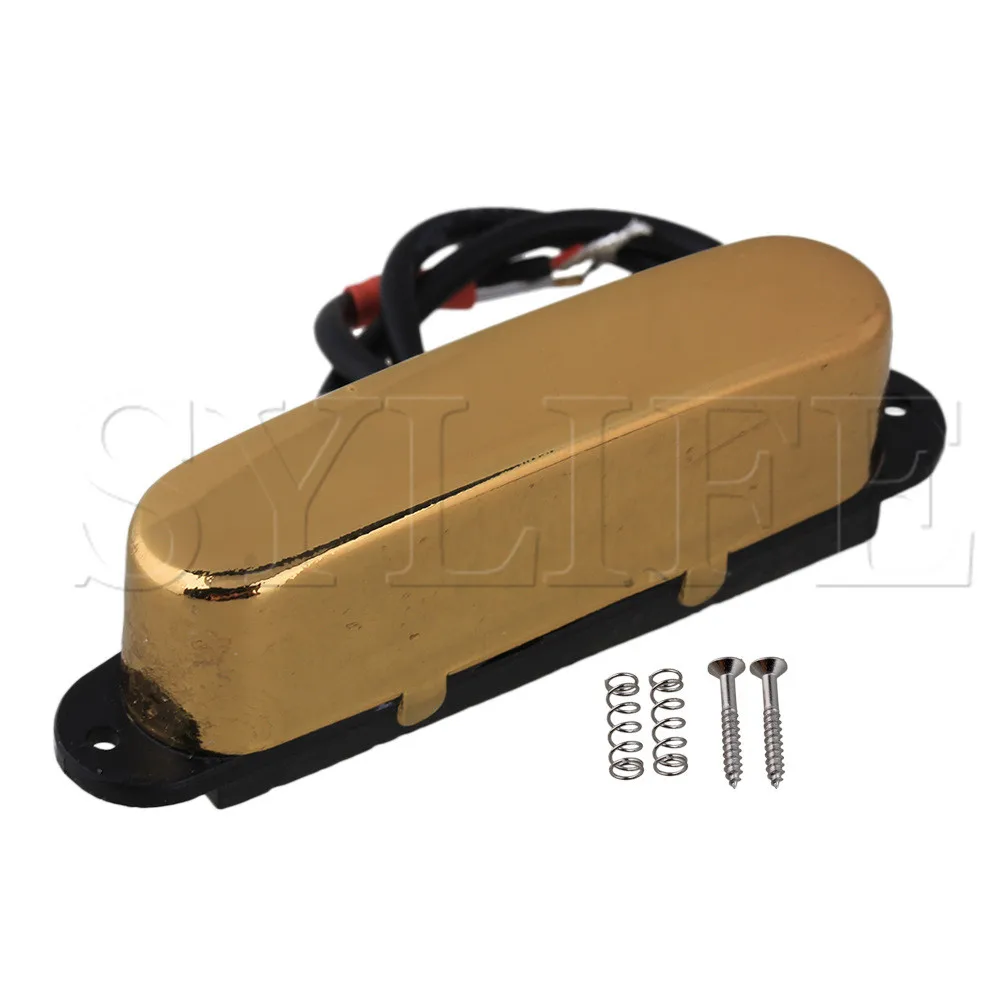 Ферритовый гитарный наконечник с одной катушкой для гитары золотистый|Детали и