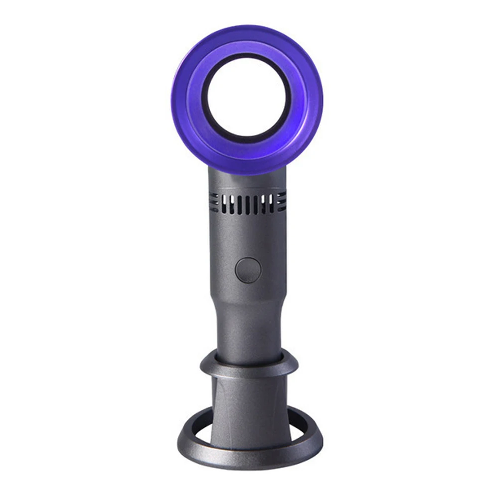 Violet Мини вентилятор портативный вентилятор USB с тремя шестернями перезаряжаемый портативный вентилятор кондиционер для наружного использования - Цвет: Violet