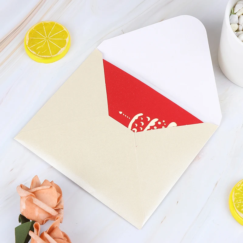Открытка на день рождения поздравительные открытки пустые бумажные 3D ручной