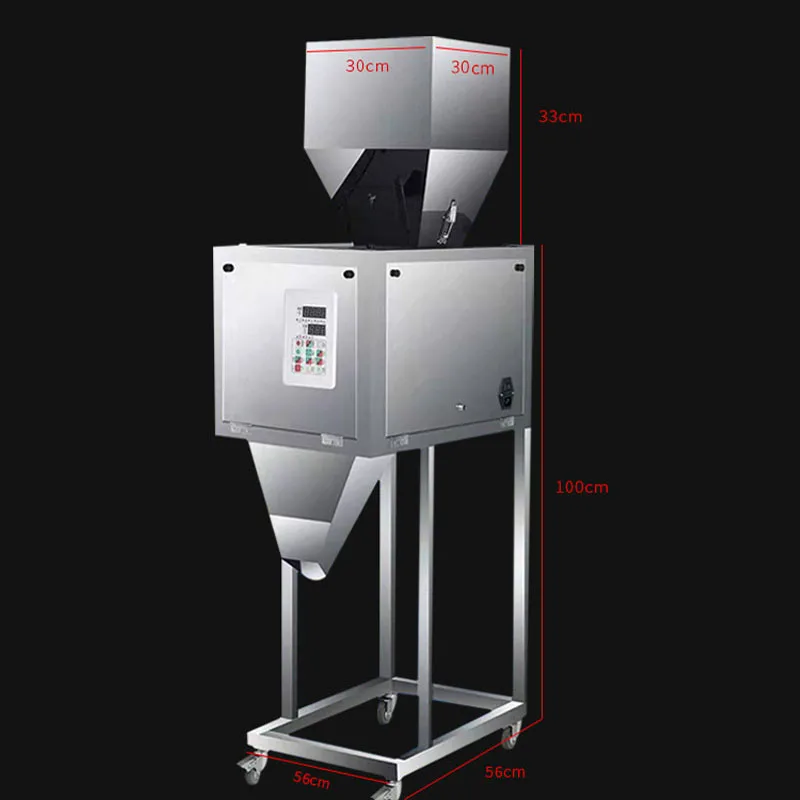 

5-999g Granule Powder Filling Machine Automatic Weighing Machine Medlar Packaging Machine for Tea Bean Seed Particle