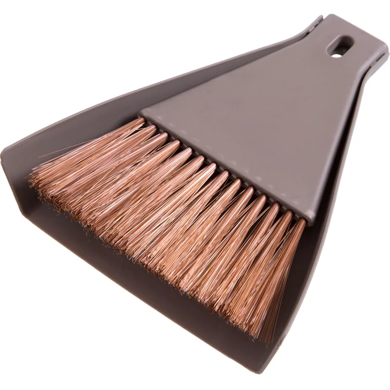 

Mini Desktop Broom and Dustpan Set Household Dust Pan and Brush Cleaning Tool