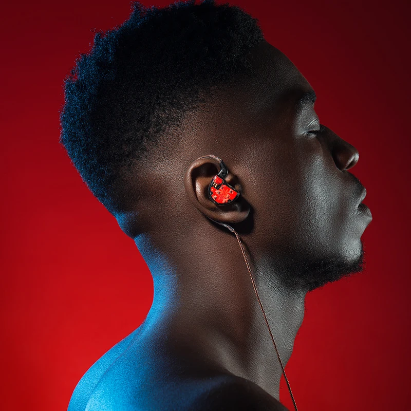 KZ ZS10 1DD с 4BA гибридные наушники в ухо HIFI DJ Monito спортивные для бега 5 приводов