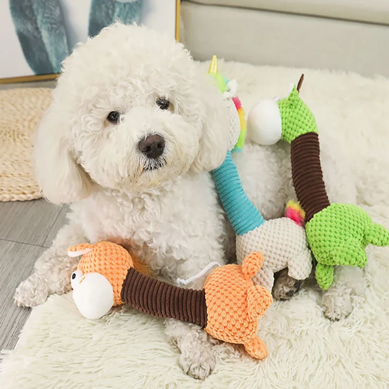 

New Dog Squeak Toys Wild Goose Sounds Toy Cleaning Teeth Puppy Dogs Chew Supplies Training Household Pet Dog Toys accessories