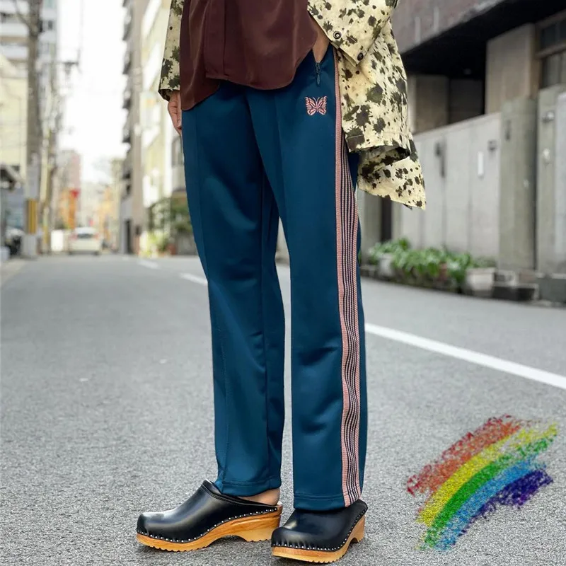 Брюки с вышивкой Бабочка для мужчин и женщин | Мужская одежда