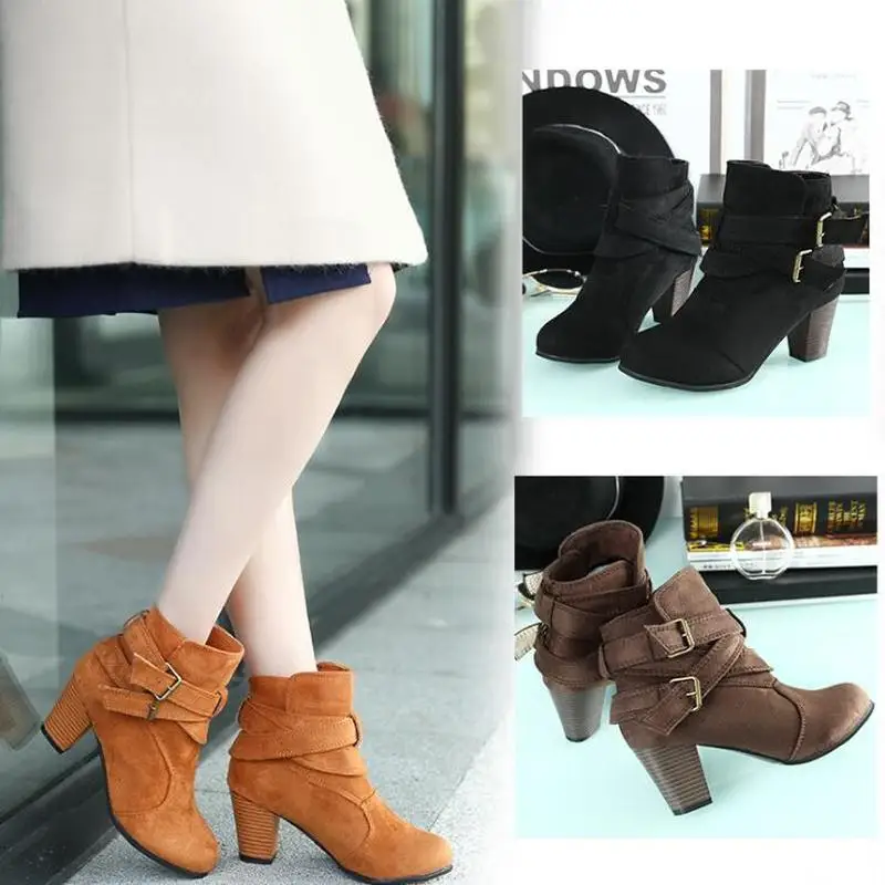 Для женщин Туфли лодочки клинья пинетки Сапоги для верховой езды женские