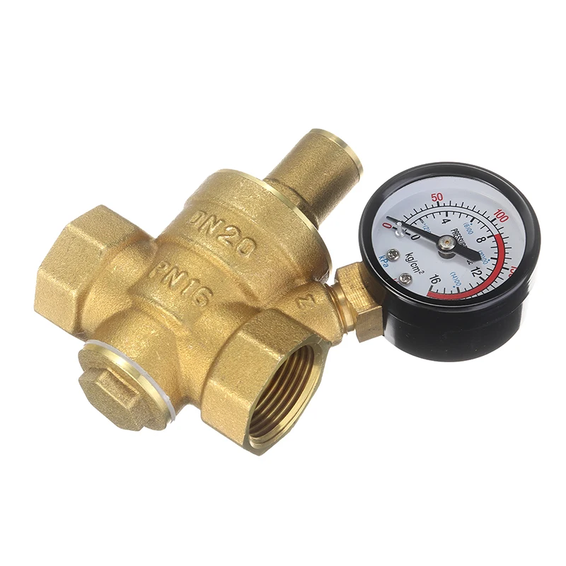 Mayitr прочный DN20 3/4 &quotрегулируемый латунный редукторный клапан для водопроводной